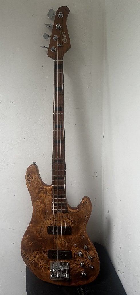 BASSE ELECTRIQUE CORT GB MODERN NATUREL VINTAGE, Ophalen, Zo goed als nieuw, Elektrisch