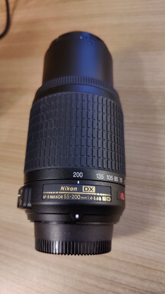 Nikon AF-S DX Nikkor 55-200mm f/4-5.6G ED VR, Ophalen, Gebruikt, Nikon, Telelens