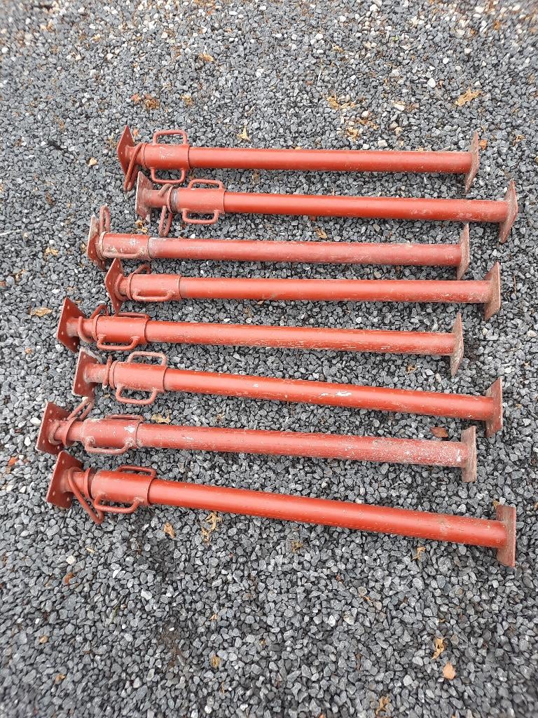 8 Etançons, Doe-het-zelf en Bouw, Steigers, Ophalen, Gebruikt, Overige typen, Minder dan 2 meter