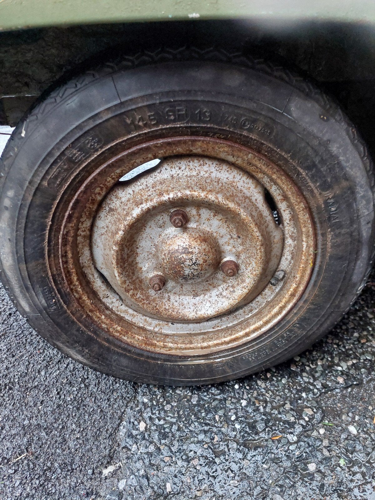 3 jantes renault F4, Autos : Pièces & Accessoires, Pneus & Jantes, Enlèvement, Jante(s)