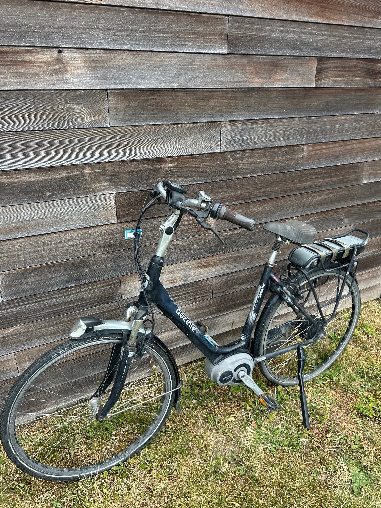 Elektrische fiets voor onderdelen, Ophalen, Gebruikt, 50 km per accu of meer, Gazelle