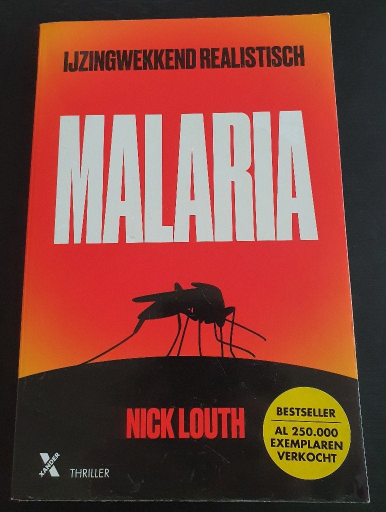 Thriller van Nick Louth: Malaria, Ophalen of Verzenden, Gelezen, Nick Louth