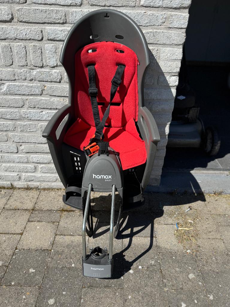 Fietsstoeltje voor fietsen zonder bagagerek, Ophalen, Achterzitje, 15 t/m 36 kg, Hamax