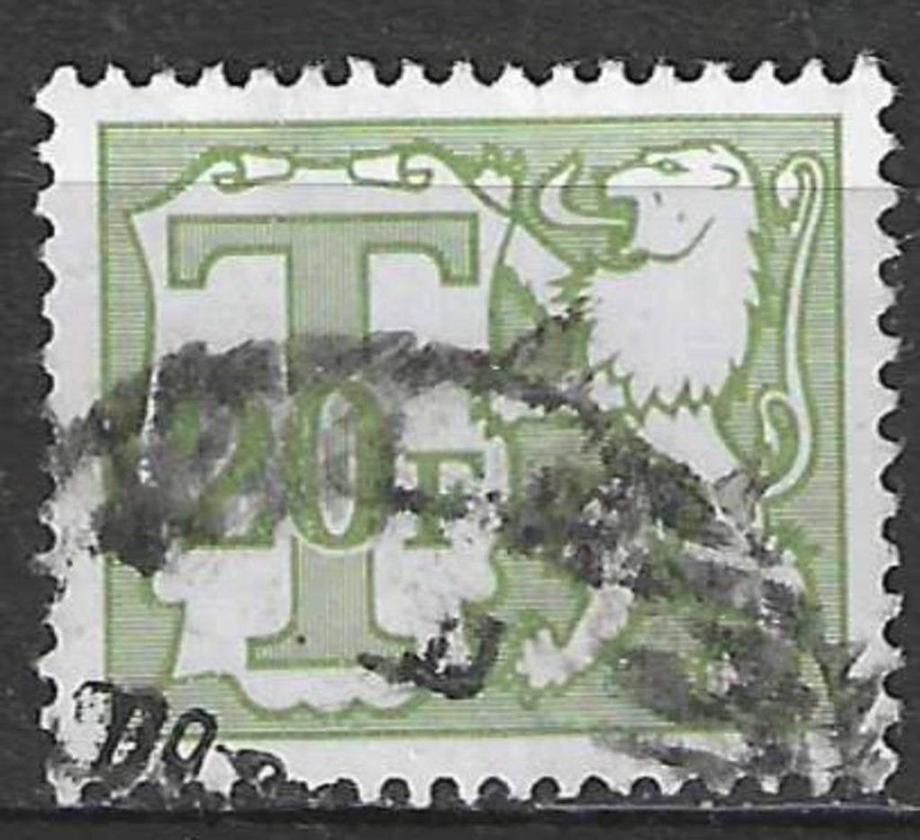Belgie 1985/1988 - OBP 83TX - Takszegel 20 F. (ST), Postzegels en Munten, Verzenden, Gestempeld, Gestempeld