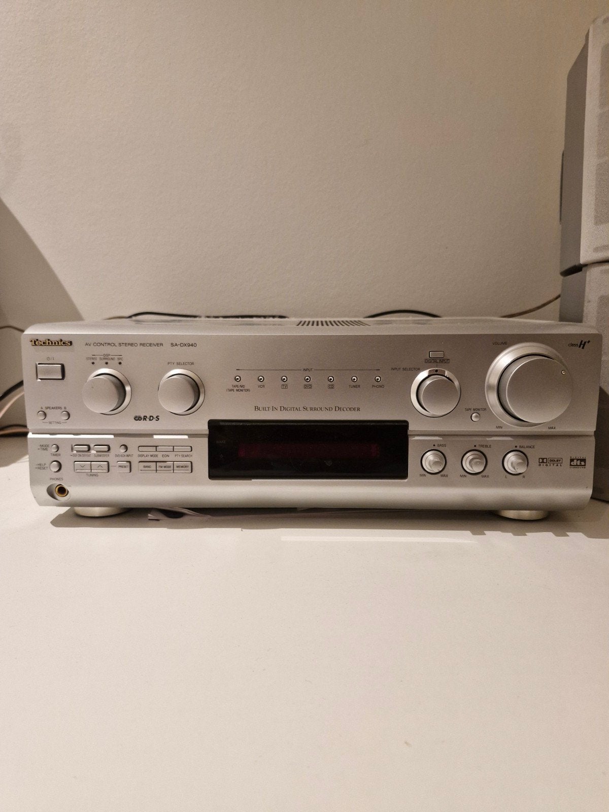 Technics SA-DX940 H+versterker + actieve subwoofer, TV, Hi-fi & Vidéo, Enlèvement