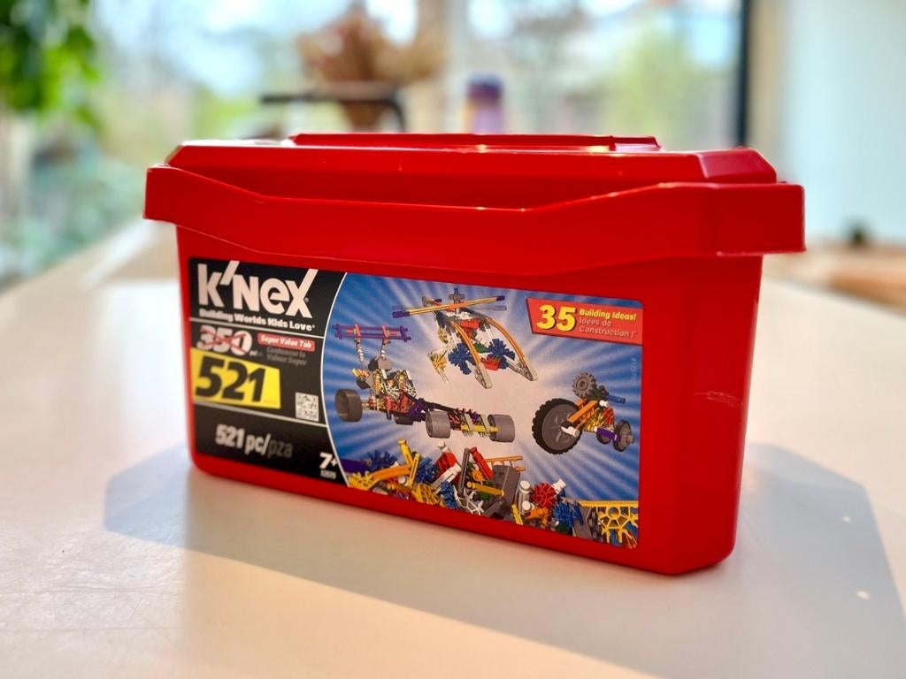 K’NEX bouwset 521 onderdelen, Enlèvement, Comme neuf, K'nex