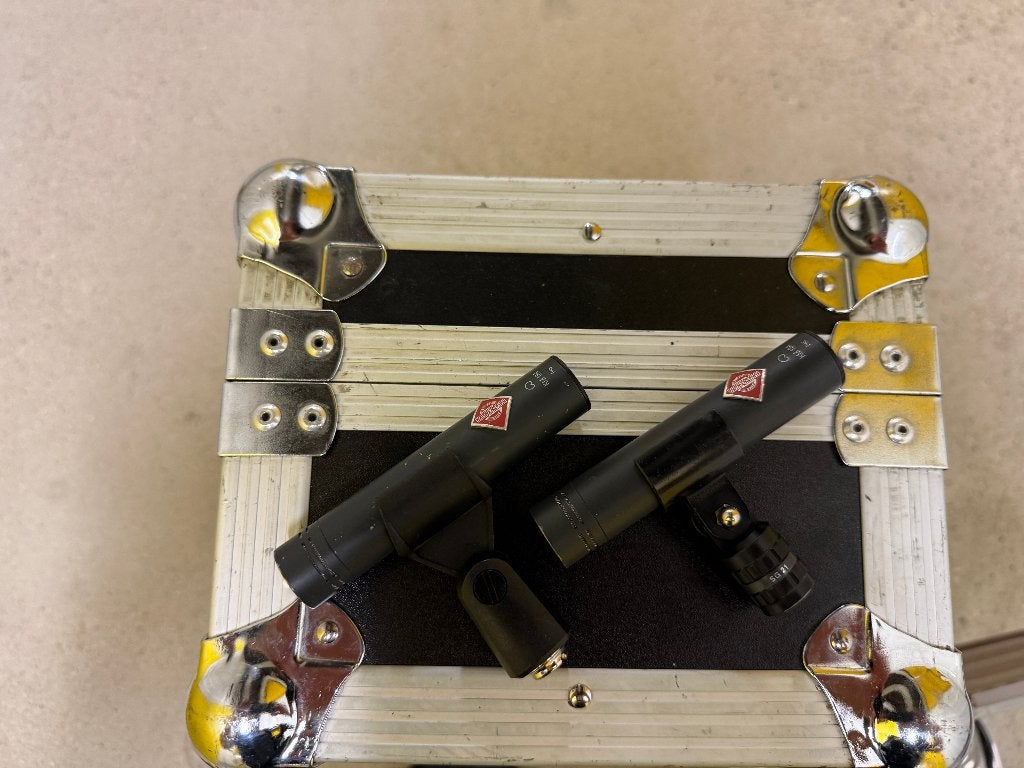 2 x Neumann KM184 als (non matching) set of per stuk te koop, Muziek en Instrumenten, Ophalen of Verzenden, Gebruikt, Instrumentmicrofoon