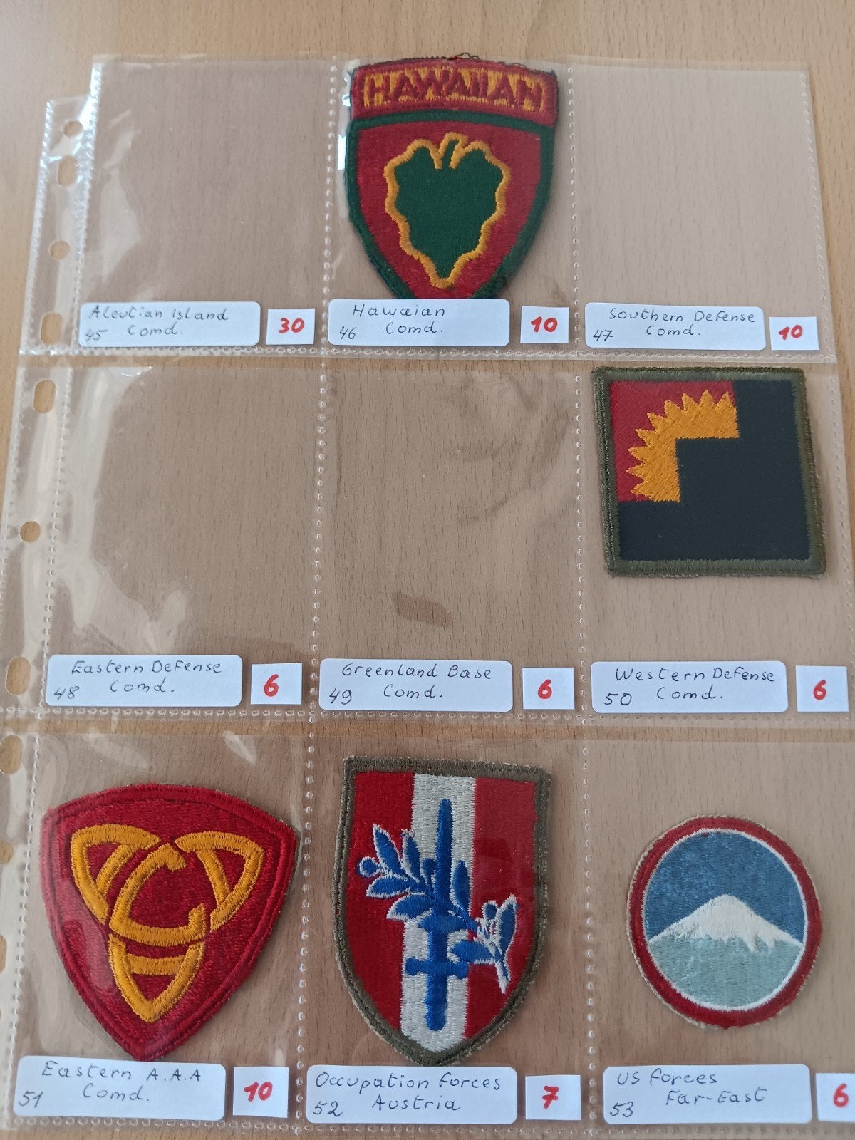 Us ww2 patches, Enlèvement ou Envoi