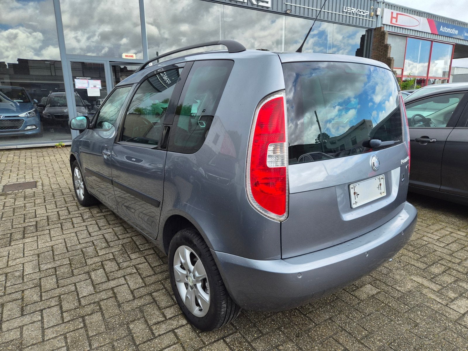 Skoda Roomster 1.4tdi, Auto's, Skoda, Zwart, Roomster, Bedrijf, Euro 4
