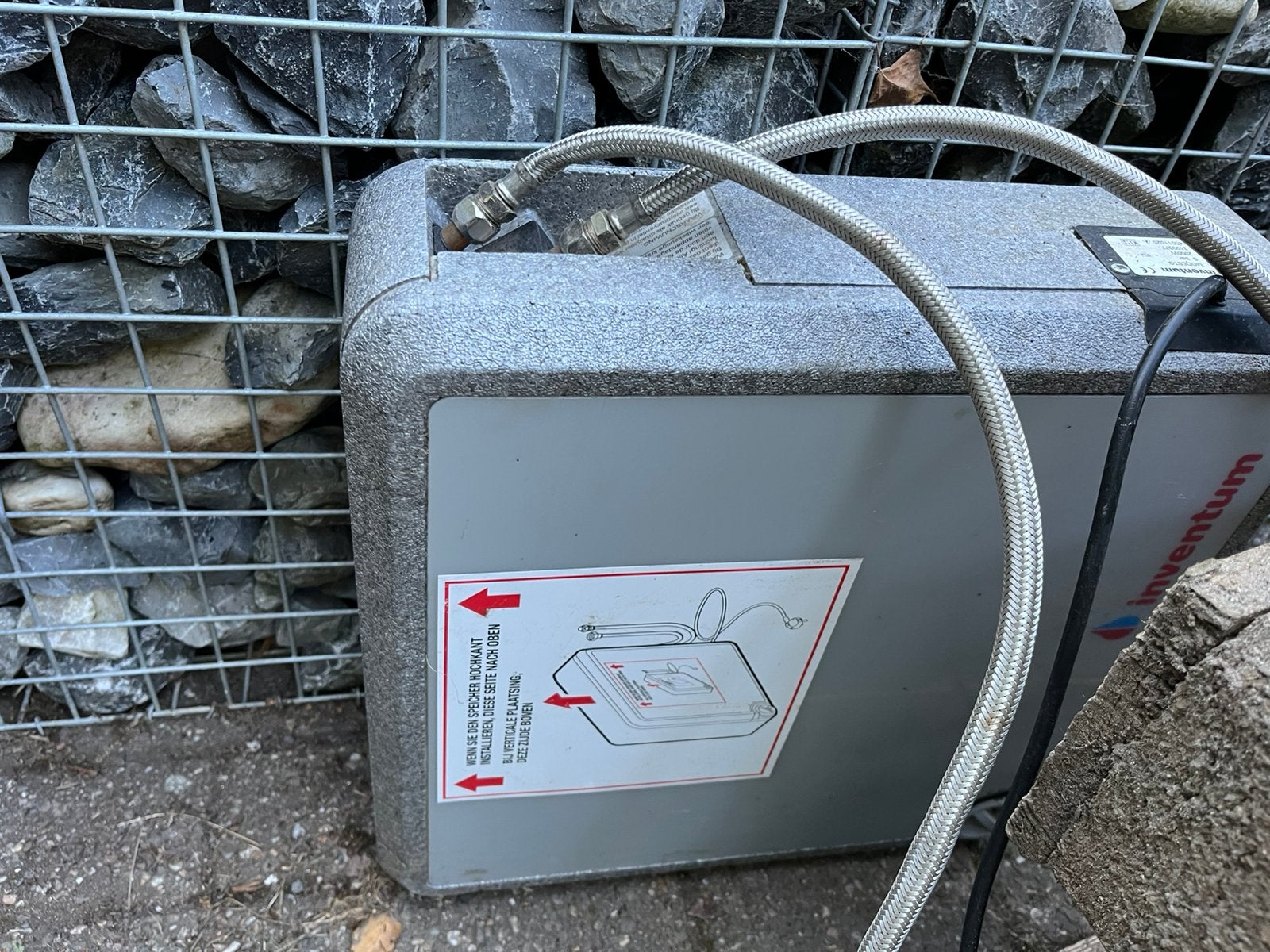 Water verwarming, Doe-het-zelf en Bouw, Chauffageketels en Boilers, Ophalen, Zo goed als nieuw