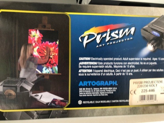 prism art projector, Enlèvement, Utilisé