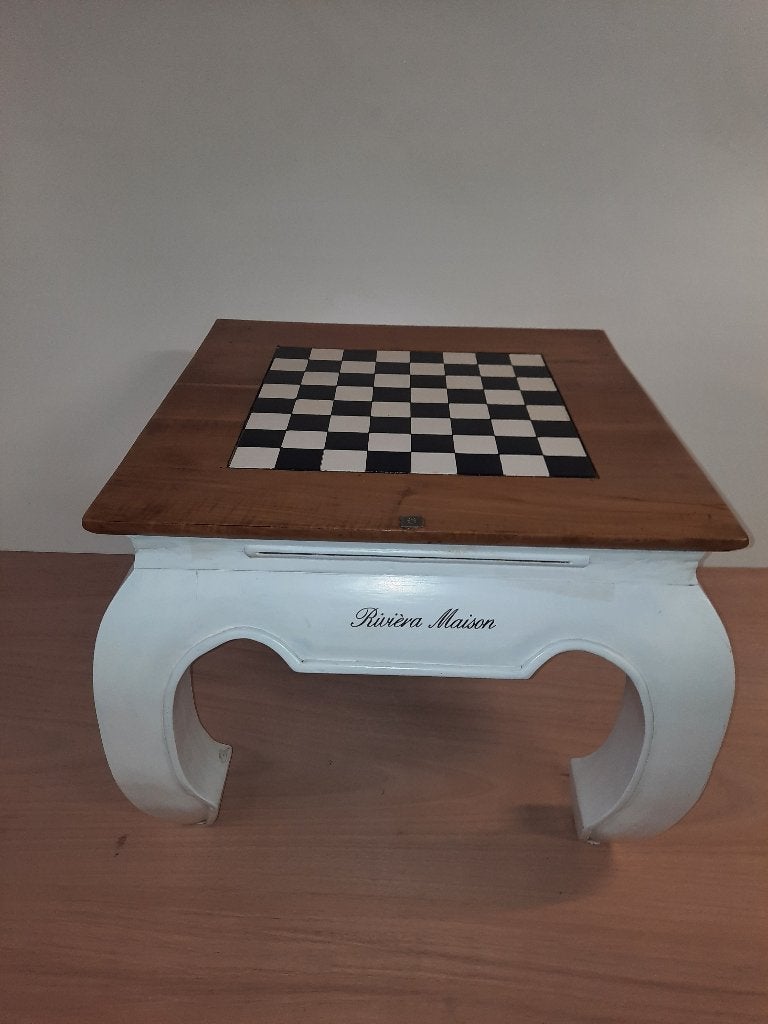 Table d'échecs vintage de Rivièra Maison — 160€, Enlèvement ou Envoi