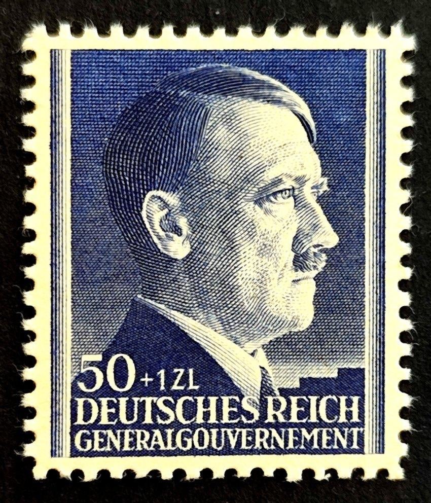 DR:Generalgouvernement 53ste verjaardag A.H. 1942 POSTFRIS, Ophalen of Verzenden, Overige periodes, Postfris
