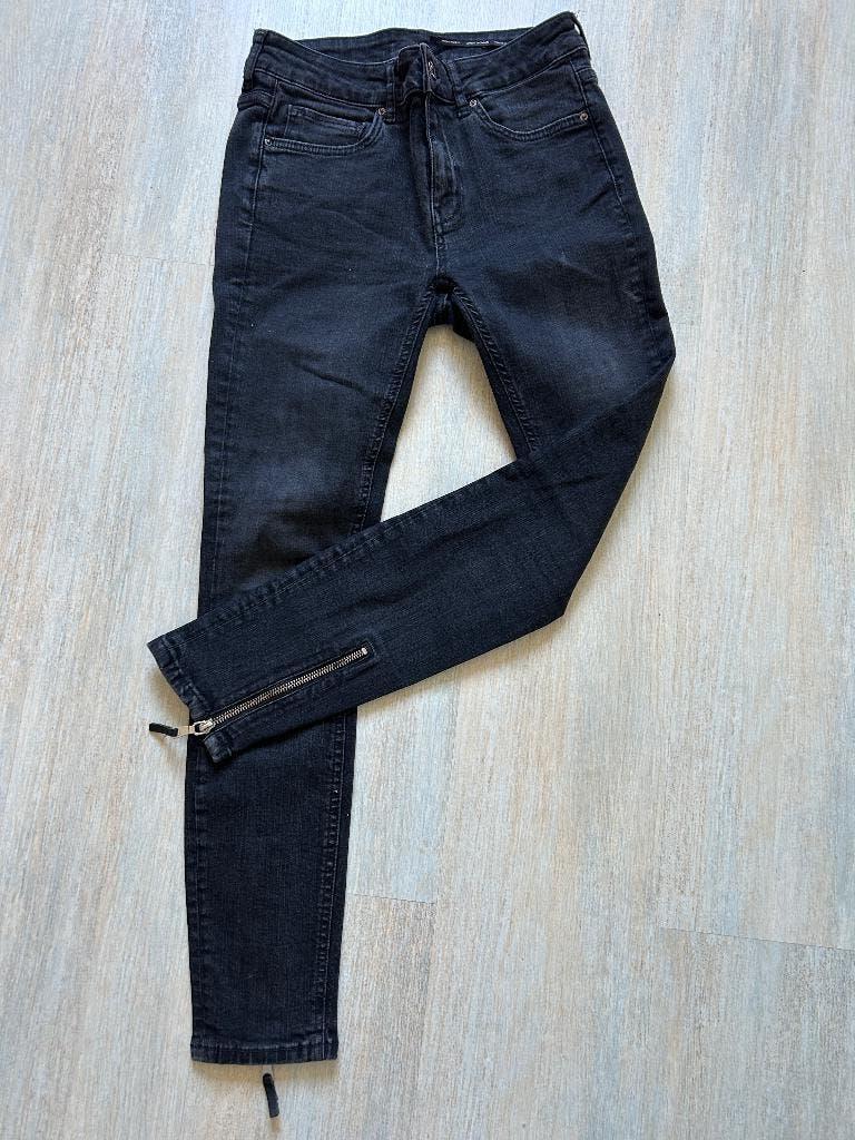 Damesbroek, Kleding | Dames, Broeken en Pantalons, Ophalen, Blauw, Maat 36 (S), Lang