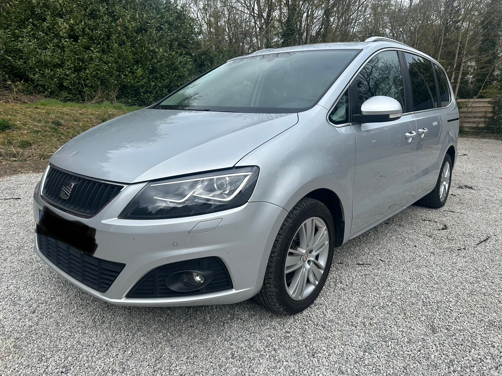 Seat Alhambra 2.0 automaat 165.000km 7plaats, Auto diversen, Ophalen, Automaat, Seat