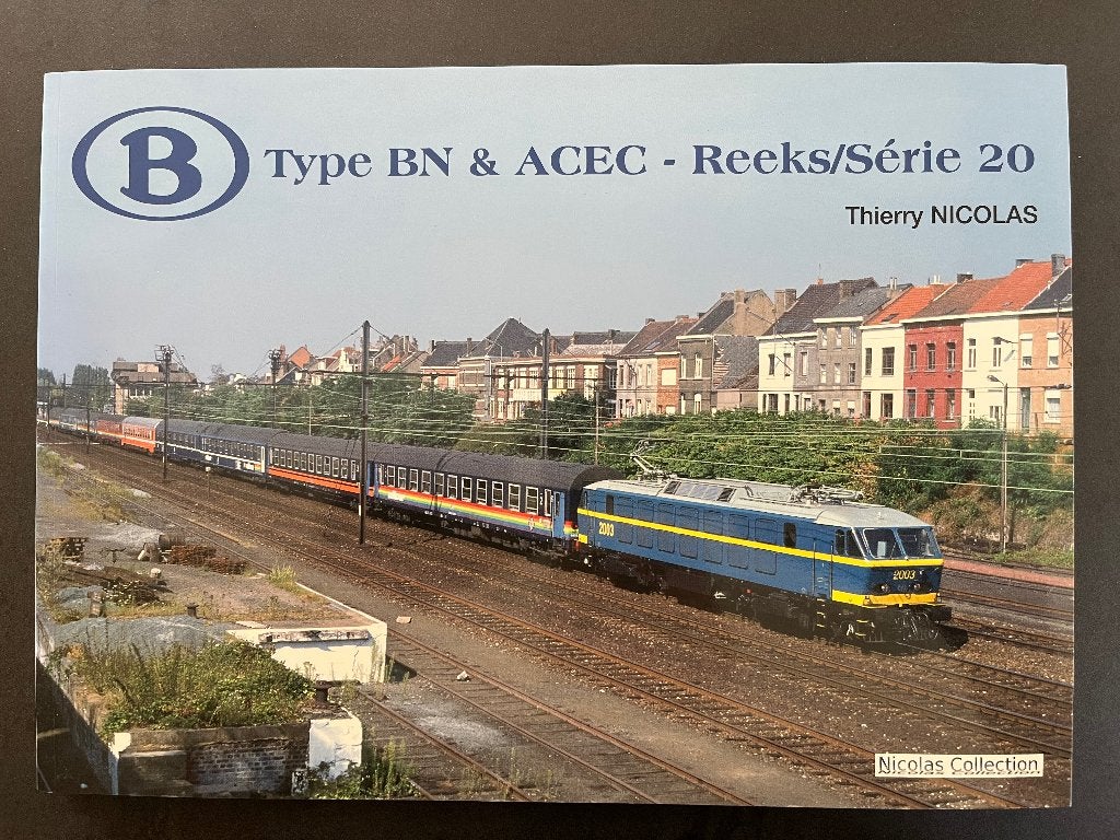NMBS SNCB Reeks/Série 20, Enlèvement ou Envoi, Neuf, Nicolas Collection, Train