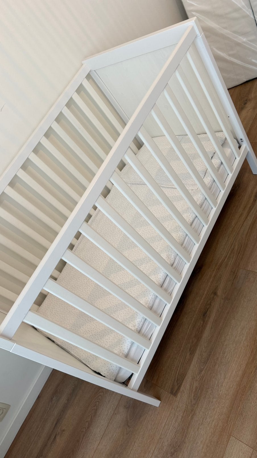 Babybed, Enfants & Bébés, Enlèvement, Comme neuf, Matelas