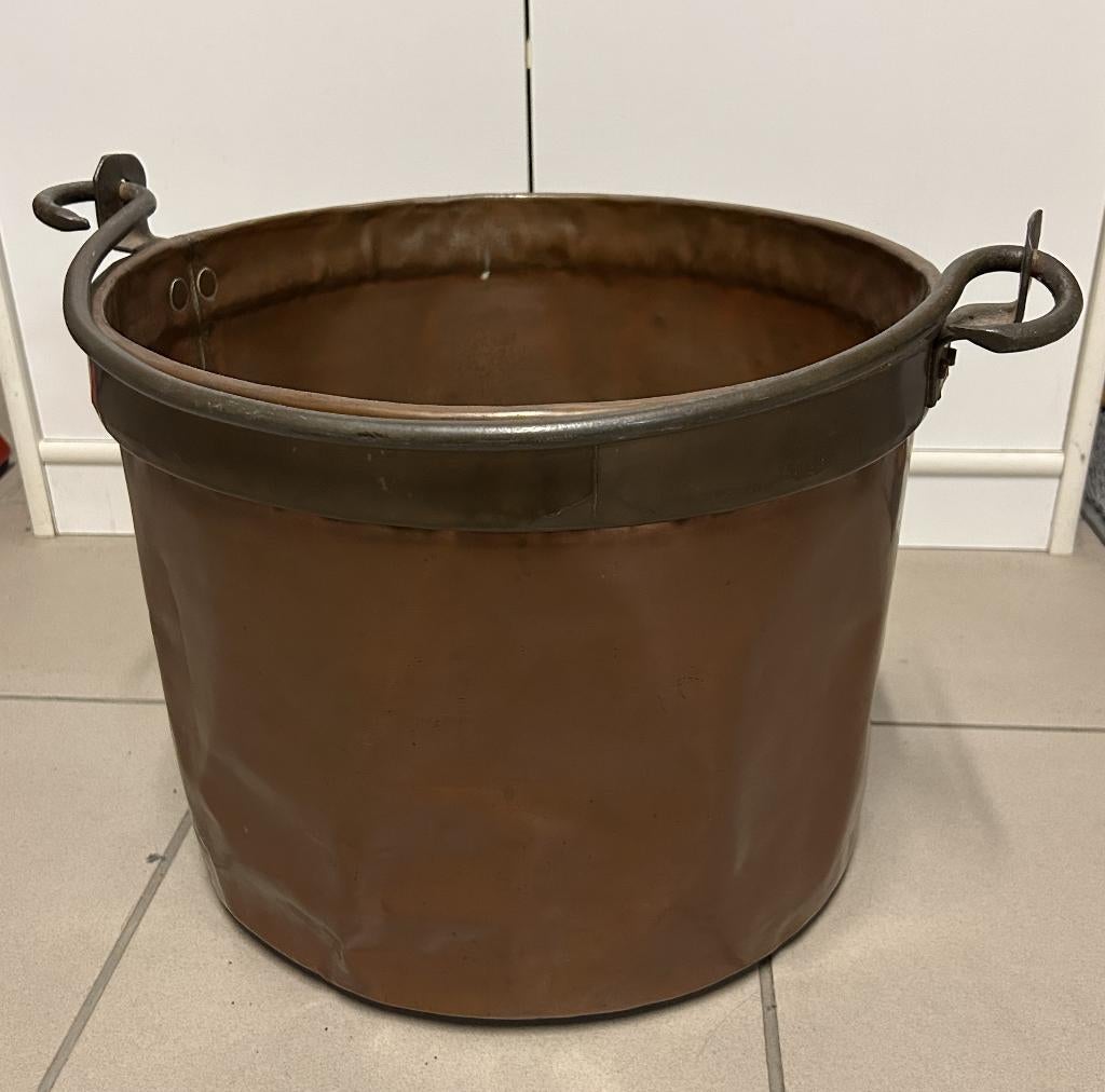 Grote Rood Koperen Ketel - 4,840 Kg, Ophalen of Verzenden, Koper