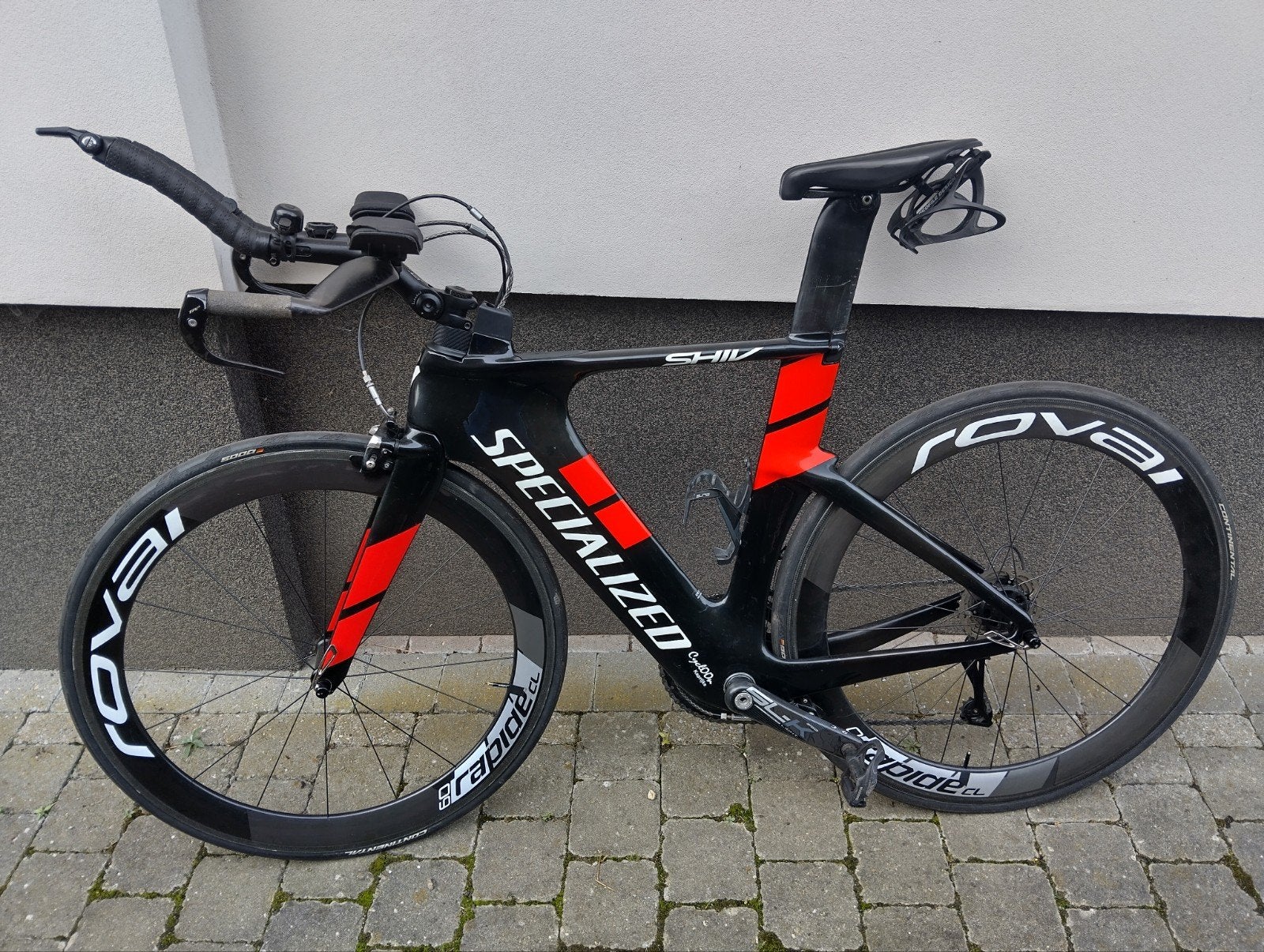 Tijdritfiets Specialized Shiv (maat: XS), Gebruikt, Carbon, Velgrem, Dames