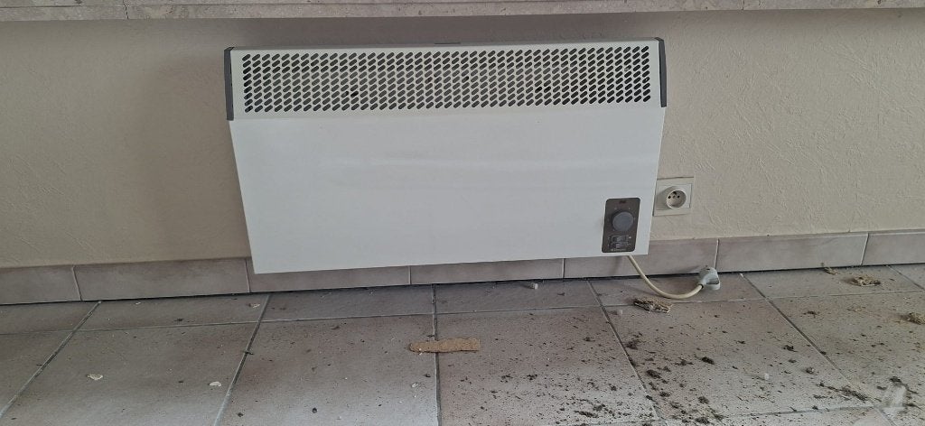 Elektrische verwarming - vuurtje, Enlèvement, Utilisé, Autres types