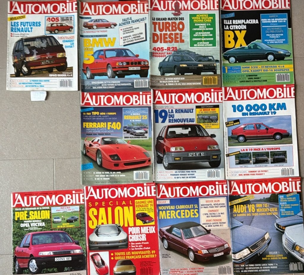L'Automobile Magazine 1988, Ophalen of Verzenden, Gelezen, Algemeen, L'Automobile Magazine