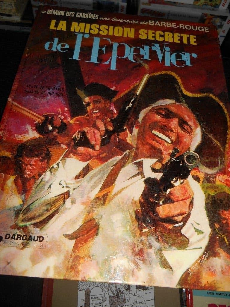 Barbe Rouge "La mission secrète de l'épervier" de 1976, Enlèvement ou Envoi