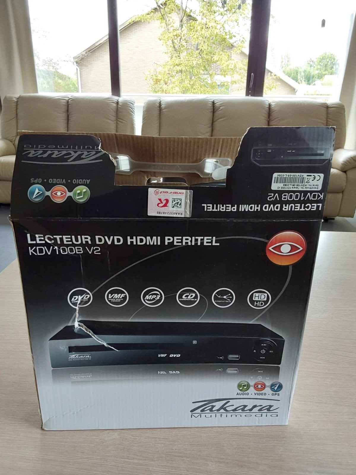 DVD Speler, TV, Hi-fi & Vidéo, Enlèvement, Neuf, Lecteur DVD, Autres marques