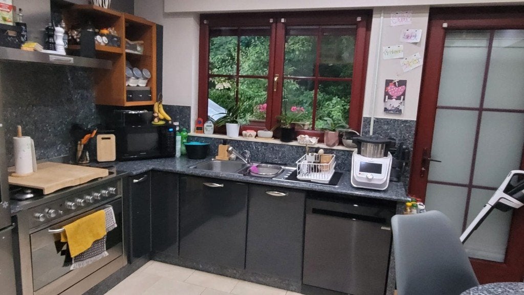 Cuisine en granit, Ophalen, Zo goed als nieuw, Graniet of Steen, Overige typen