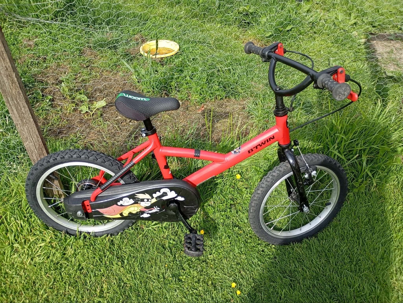 vélo enfant 16 pouces, Neuf, Frein sur jante, B'twin decathlon, 16 à 20 pouces