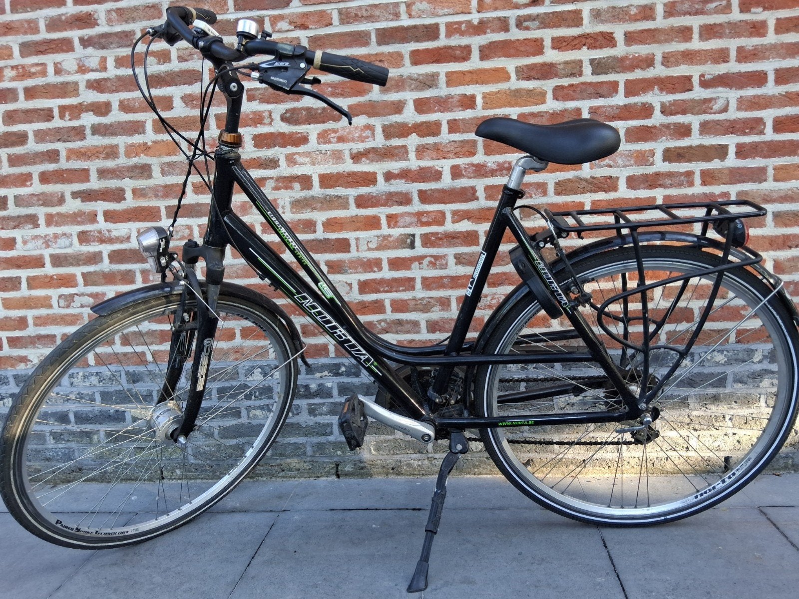 3 damesfietsen, Ophalen