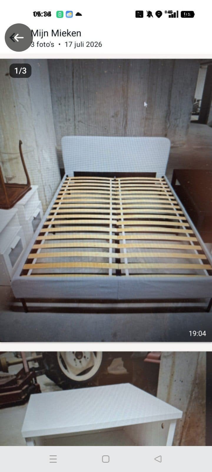 bed ikea, Ophalen, Twijfelaar, Stof