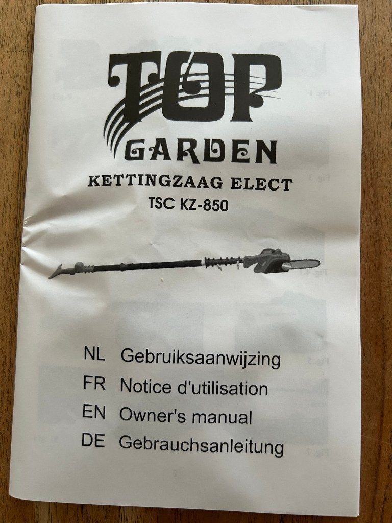 Telescopische, elektrische kettingzaag te koop, Ophalen, Topcraft, Kettingzaag, Nieuw