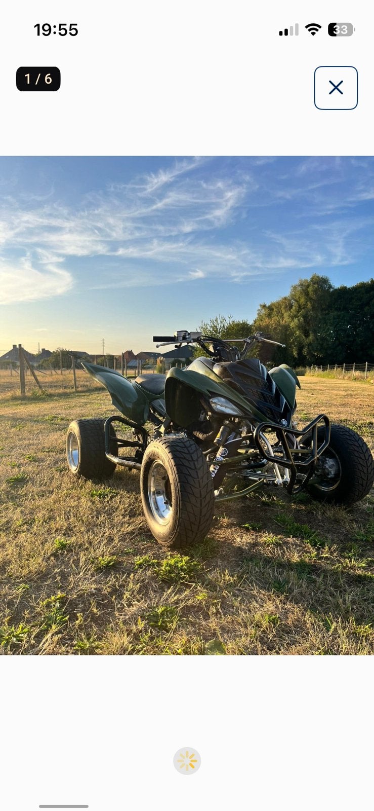 Yamaha raptor 700
