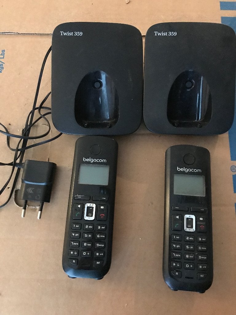 Telefoon Draadloos Belgacom Twist 359       µp, Telecommunicatie, Vaste telefoons | Handsets en Draadloos, Ophalen of Verzenden