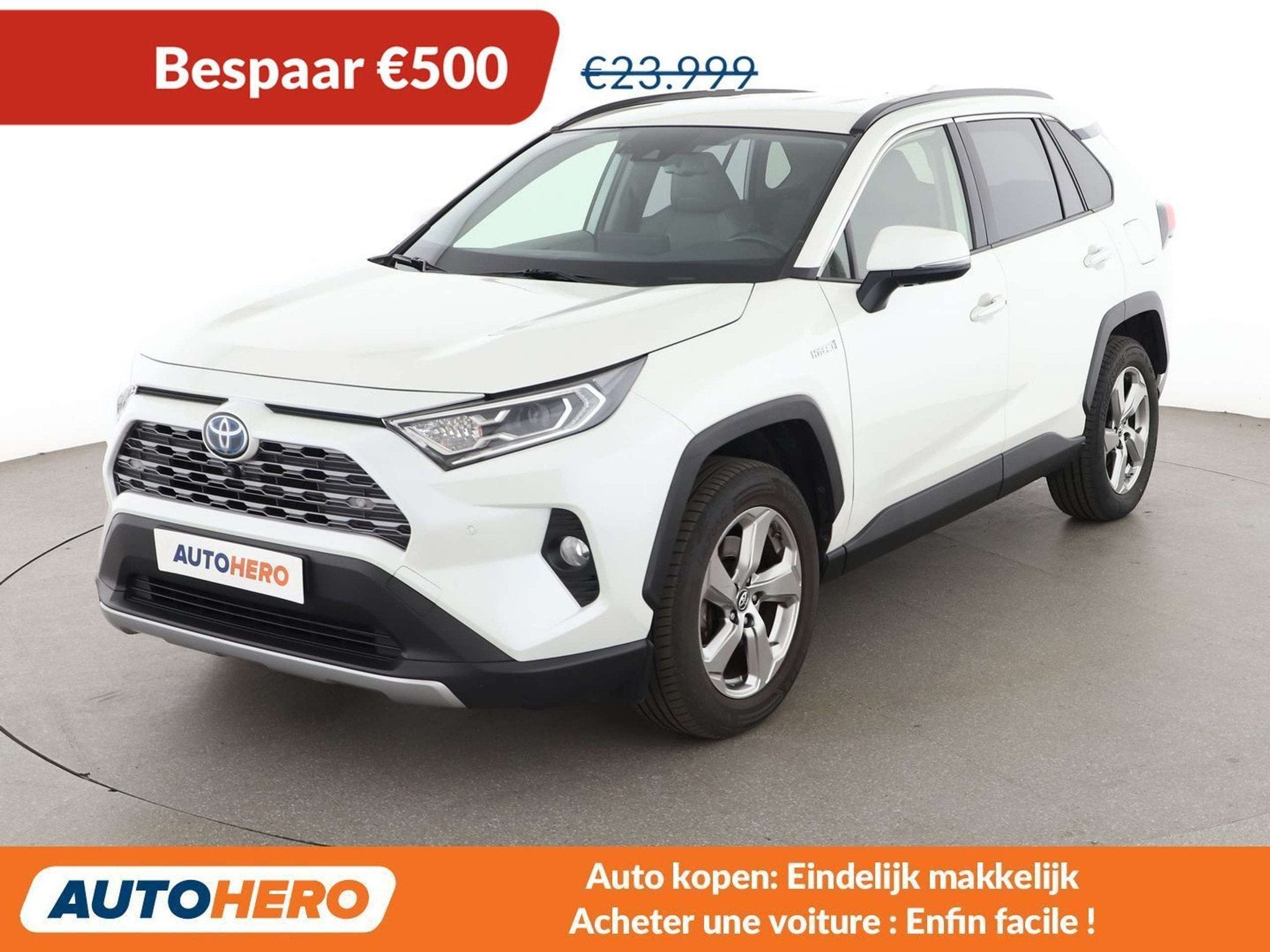 Toyota RAV4 2.5 Hybrid 4x2 (année de construction 2019), Autos, Cuir, 218 ch, Achat, 2487 cm³