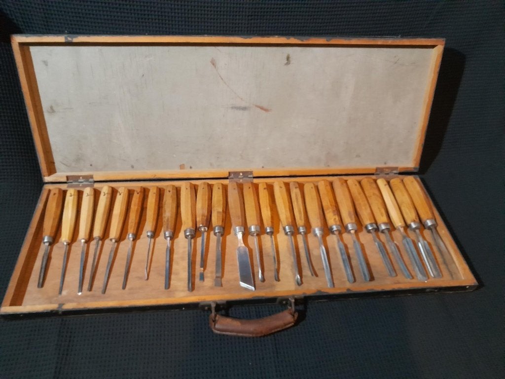 Set Antieke Gutsen, Antiek en Kunst, Antiek | Gereedschap en Instrumenten, Ophalen of Verzenden