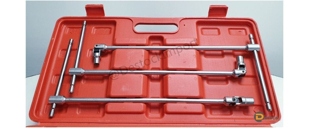 Coffret de 7 clefs à bougie articulées KraftMüller, Ophalen, Nieuw