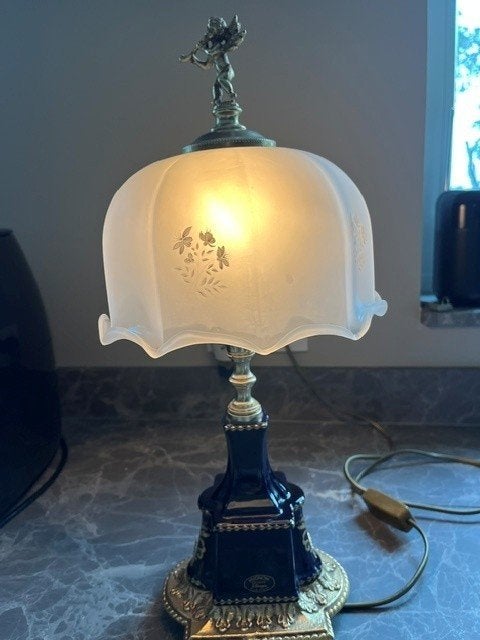 Mignon Limoges porseleinen tafellamp, Ophalen