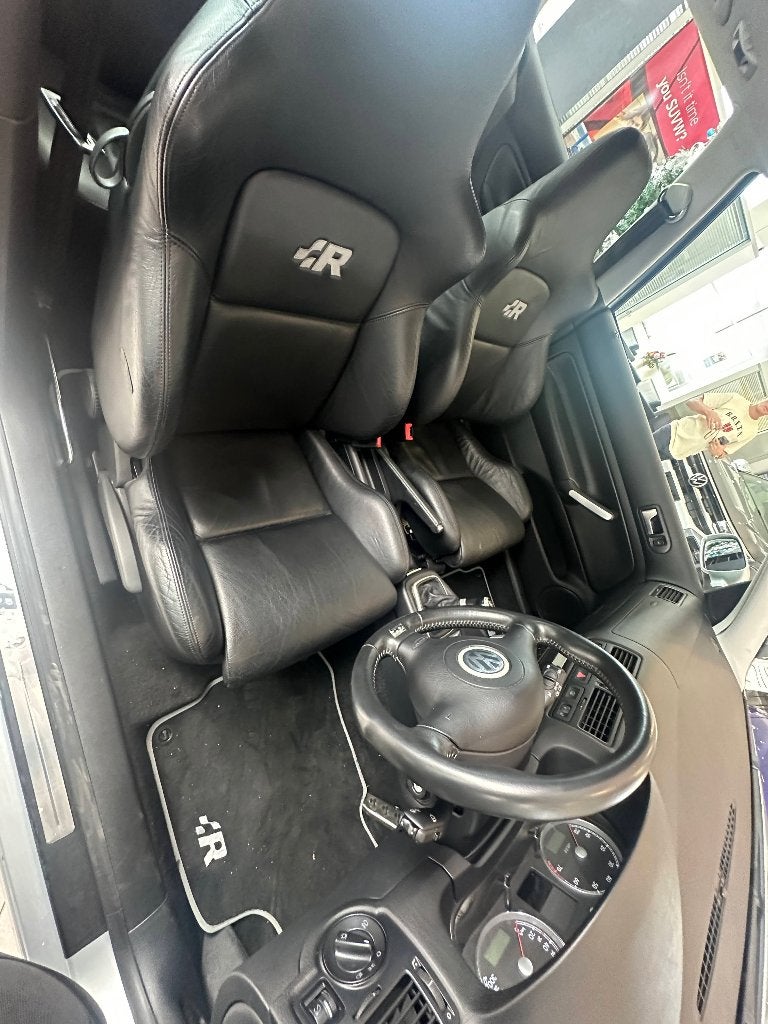 voulait Golf R32, Wanted R32, Asked Golf 32, Cuir, Achat, Boîte manuelle, Noir