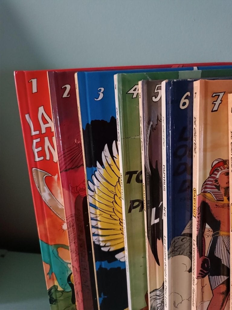 Bandes dessinées Papyrus, Livres, Plusieurs BD, Enlèvement, Utilisé, De Gieter