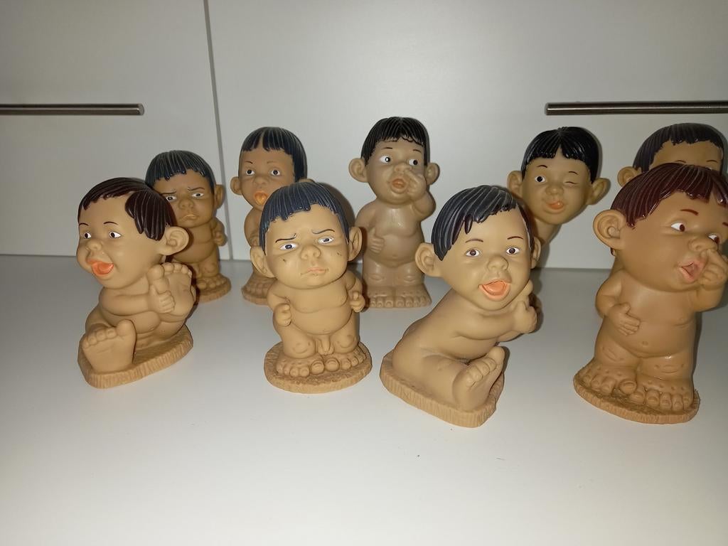 Vintage Gloober/ Joimy poppetjes, Verzamelen, Ophalen of Verzenden