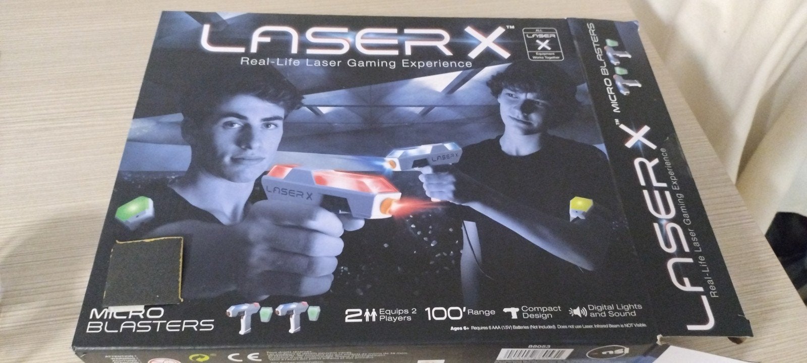 Laser x micro blasters, Kinderen en Baby's, Ophalen of Verzenden, Zo goed als nieuw