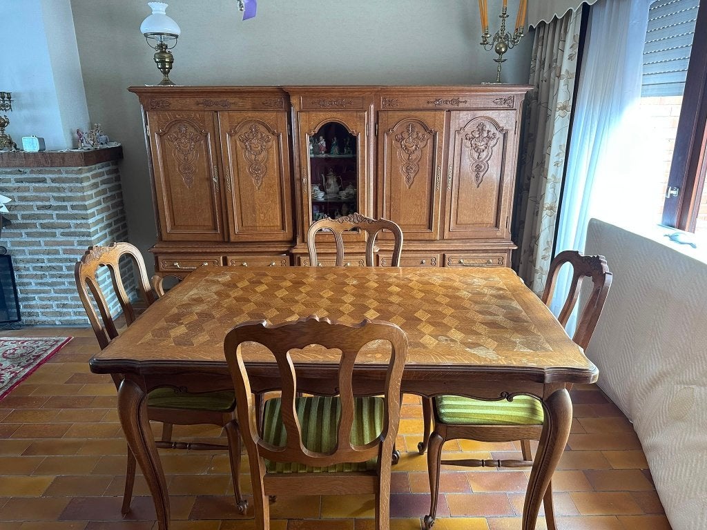 Eetkamer, Huis en Inrichting, Ophalen, Gebruikt, 4 tot 6 stoelen