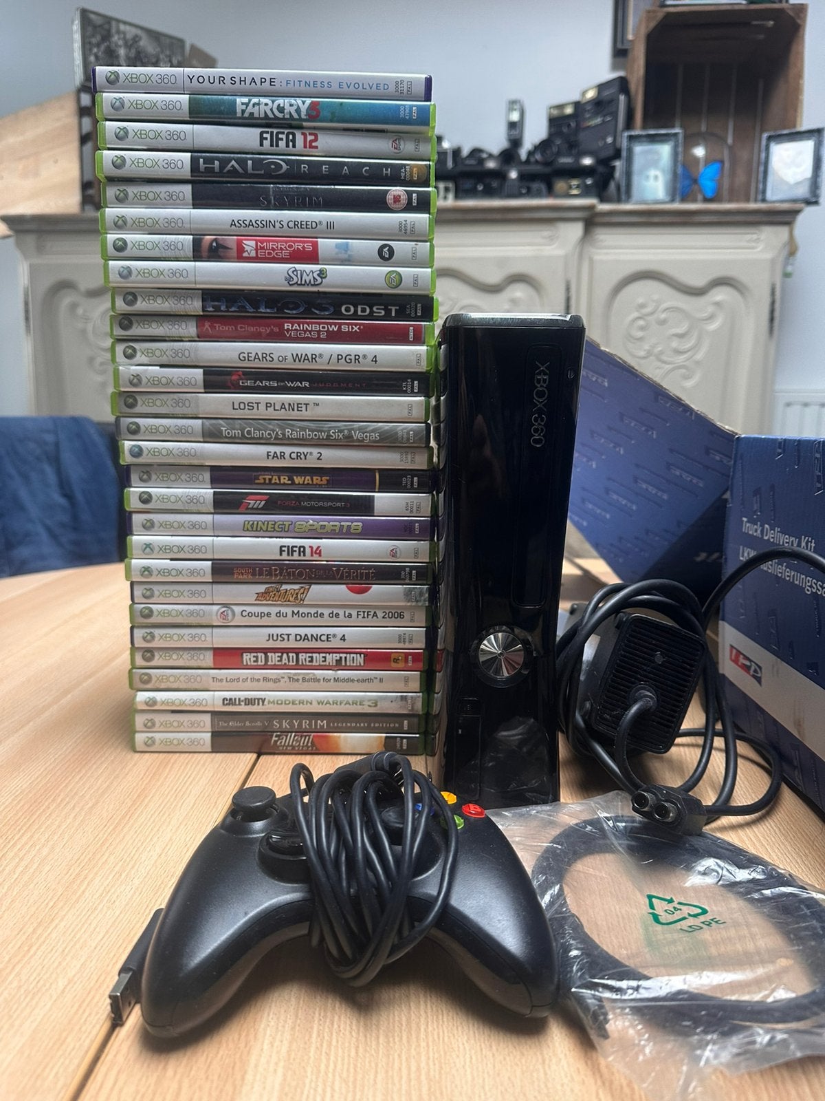Xbox360 slim pakket, Consoles de jeu & Jeux vidéo, Enlèvement, Utilisé