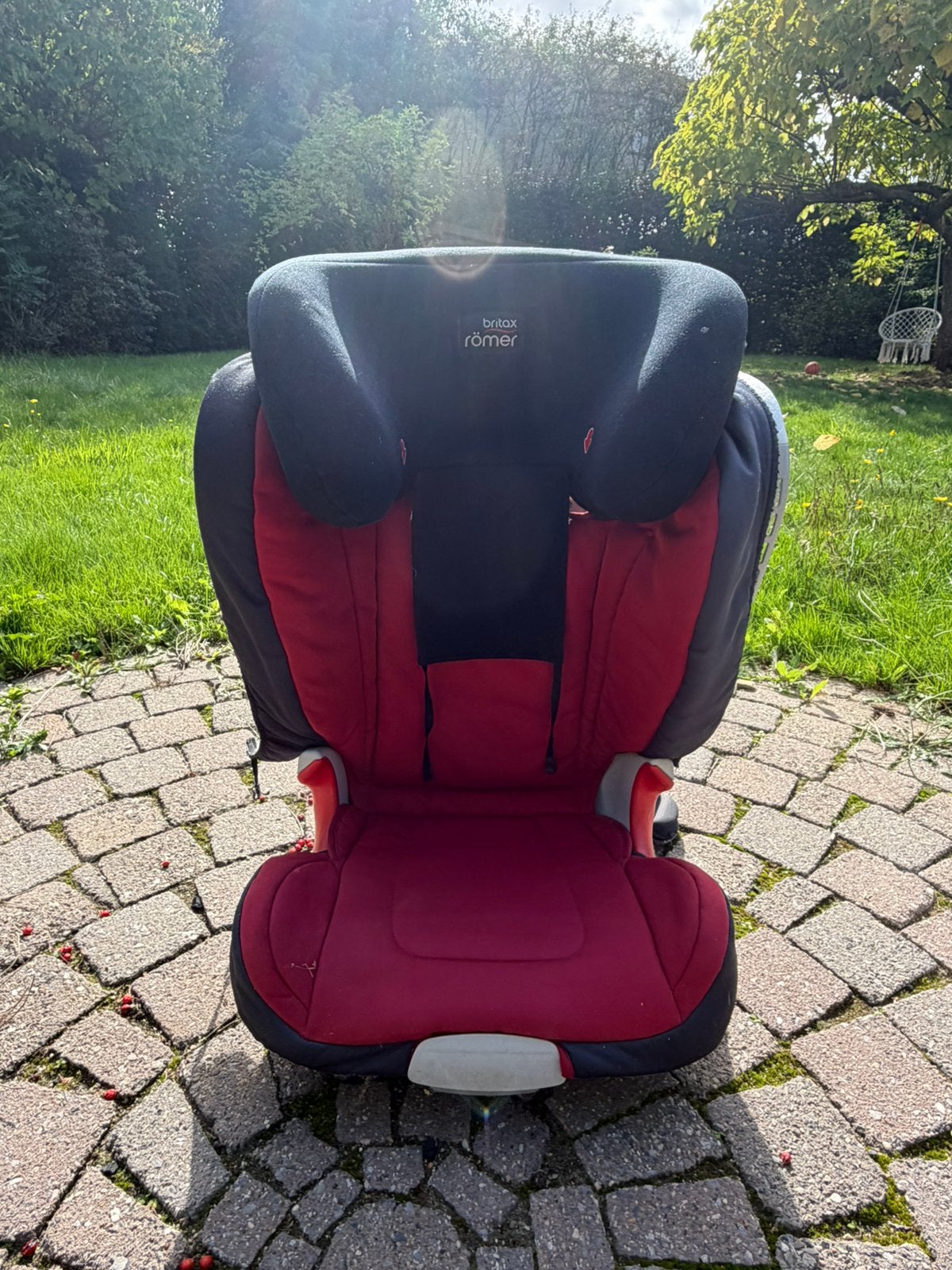 Siège auto Britax Rőmer Kidfix ISOFIX – Rouge/Noir(15-36 kg), Ophalen, Romer, Autogordel of Isofix, Gebruikt