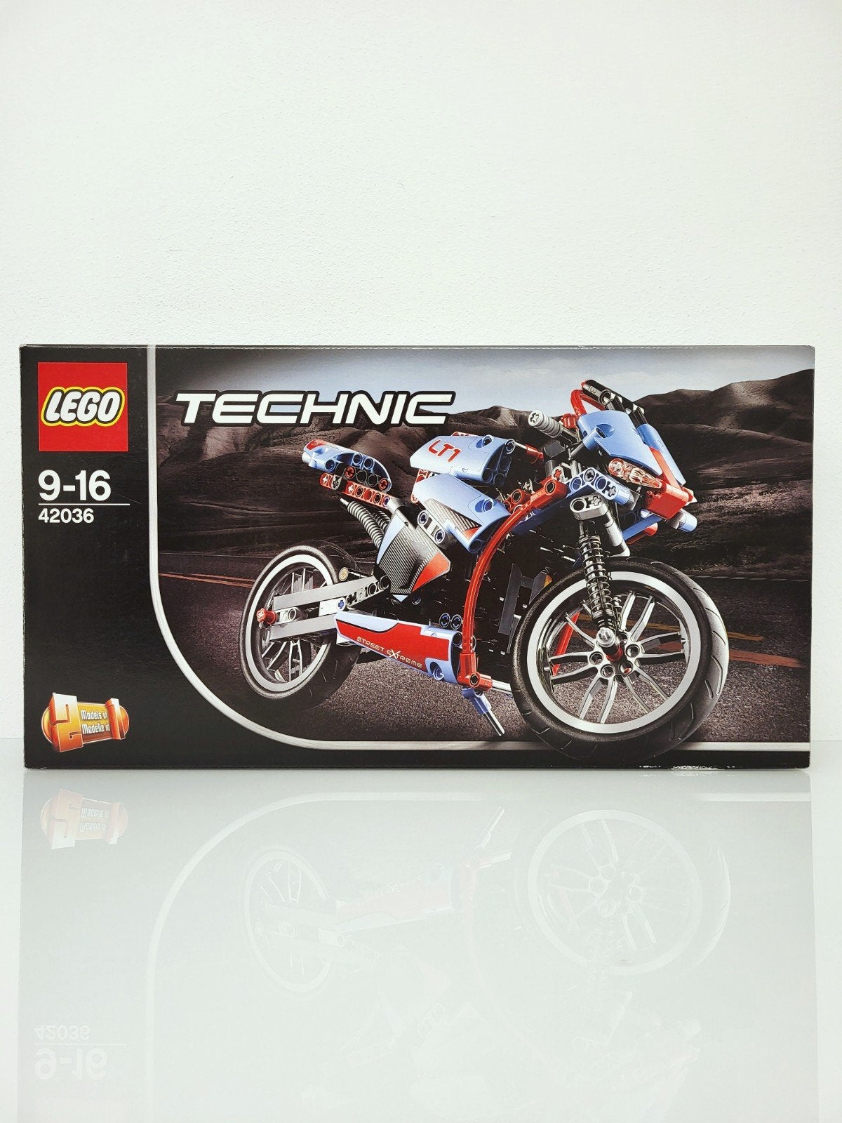Lego Technic 42036 Street Motorcycle, Inclusief instructies, Lego, Ophalen of Verzenden, Zo goed als nieuw