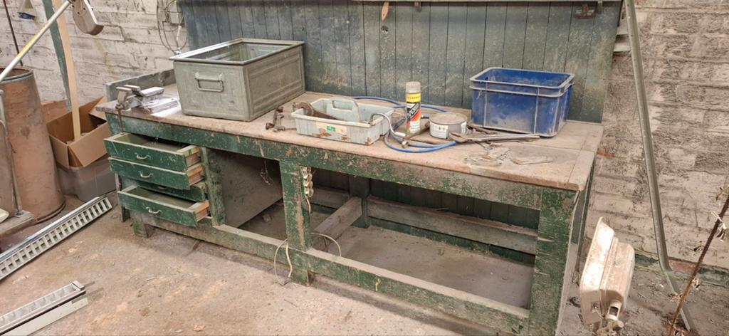 Klassieke werk bank met schuiven, Bricolage & Construction, Établis, Enlèvement
