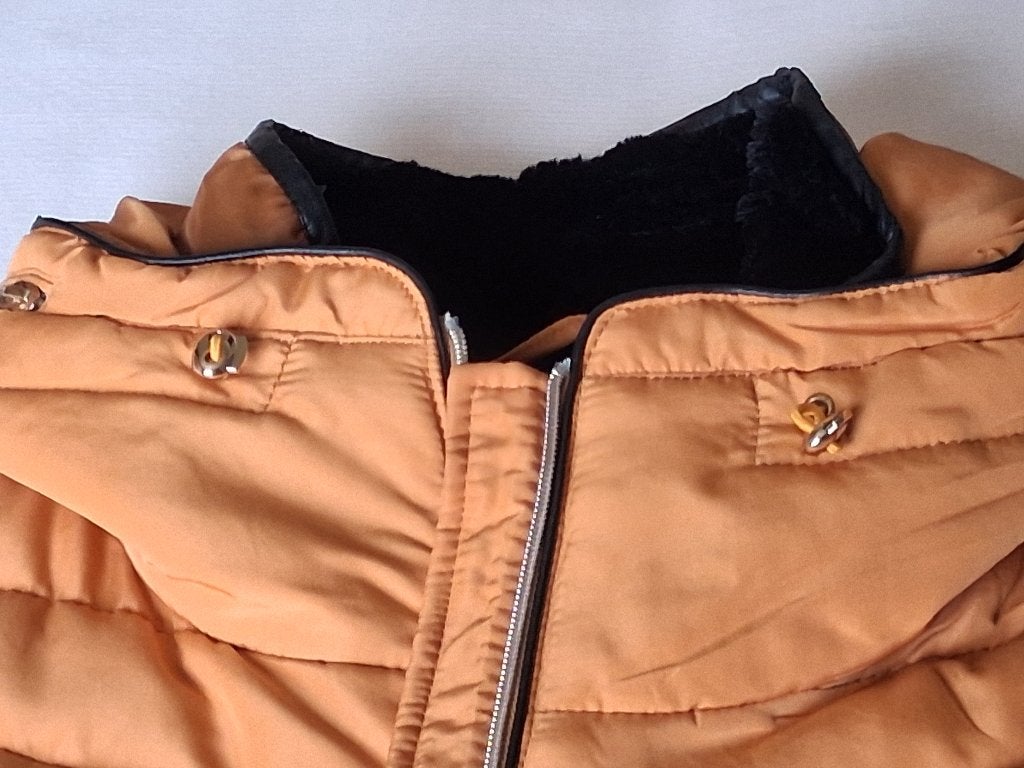 Winterjas, Kleding | Dames, Ophalen of Verzenden, Zo goed als nieuw, Maat 42/44 (L), Geel