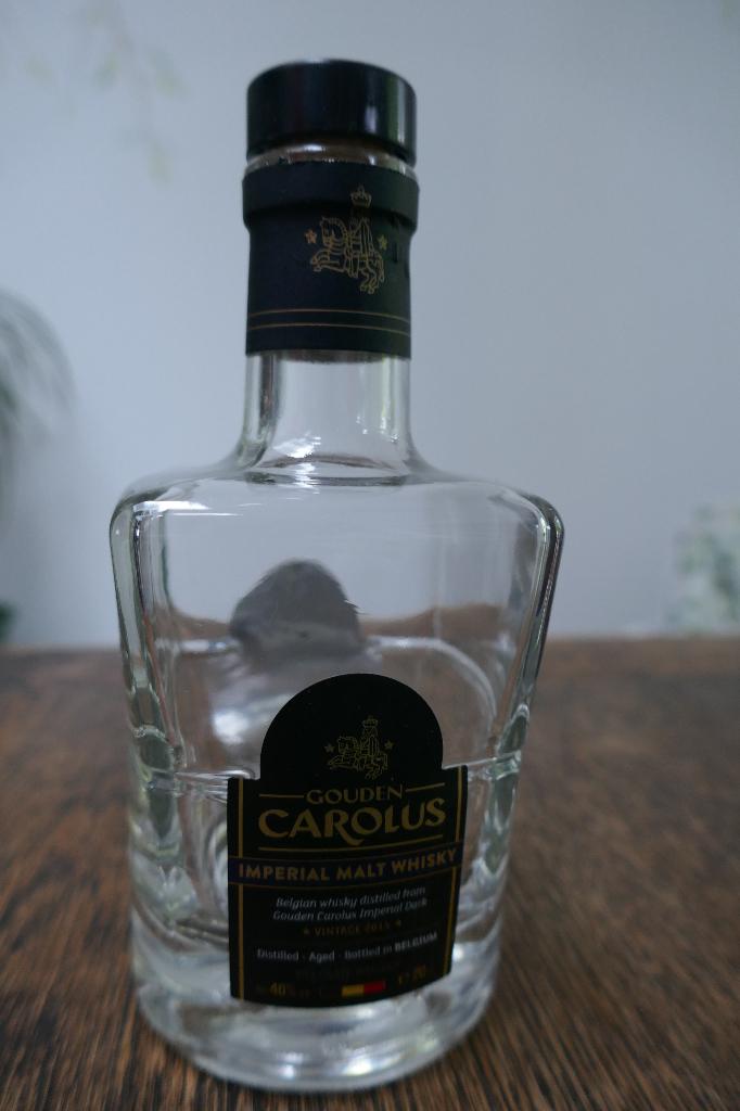 whiskyfles Gouden Carolus 20 cl, Verzamelen, Ophalen of Verzenden, Zo goed als nieuw, Overige typen