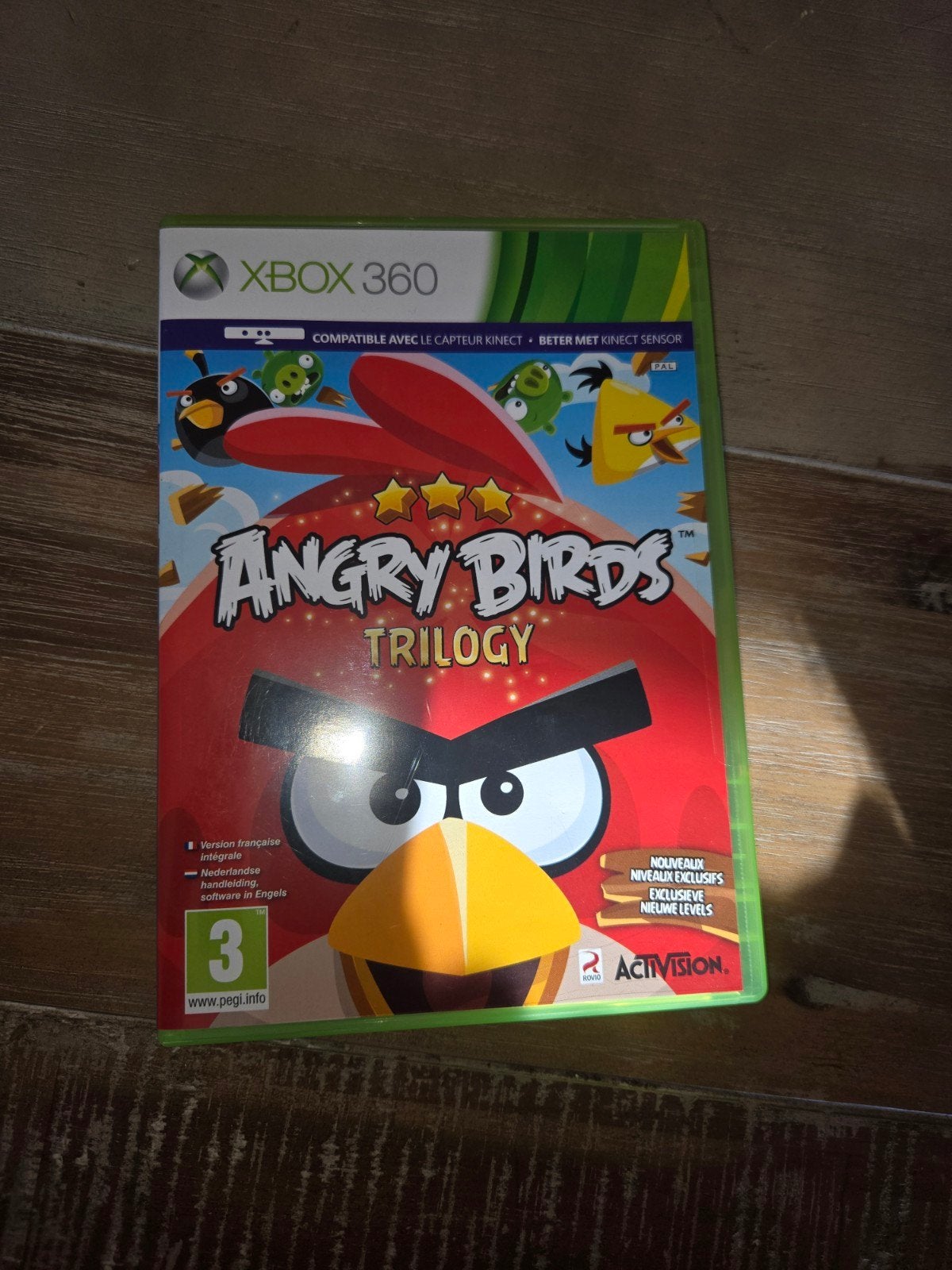 angry birds trilogy, Enlèvement ou Envoi